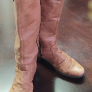 Rieker Knee High Leather Riding Boots - 8